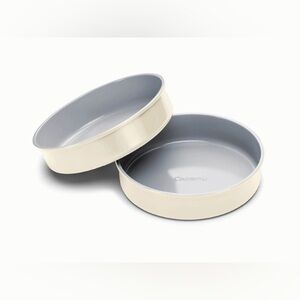 Caraway Nonstick Circle Pan Duo Bakeware (Set of 2) 9x2” in Cream